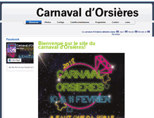 Tablet Screenshot of carnavalorsieres.ch